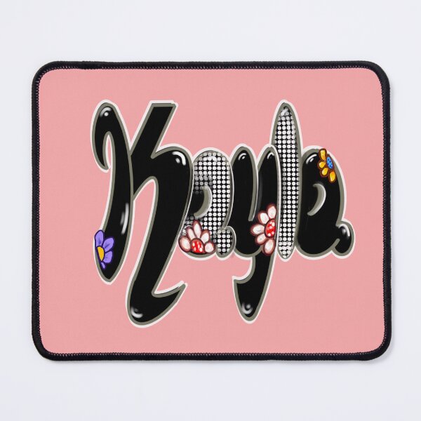 Artikelvorschau, Kayla schwarz und weiß 2 Mädchen und Frauen personalisierte benutzerdefinierte Name Kayla entworfen und verkauft von Artonmytee.