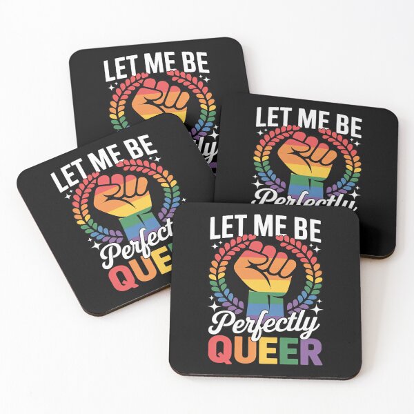 Item preview, Mens Let Me Be Perfectly Queer Gay LGBT designed and sold by VerseFarm.