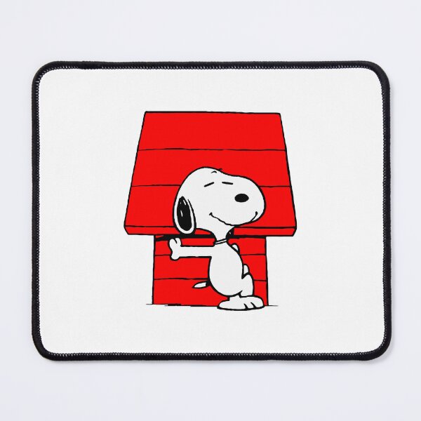 Item preview, Snoopy Hugging His Red Doghouse designed and sold by cchpsz.