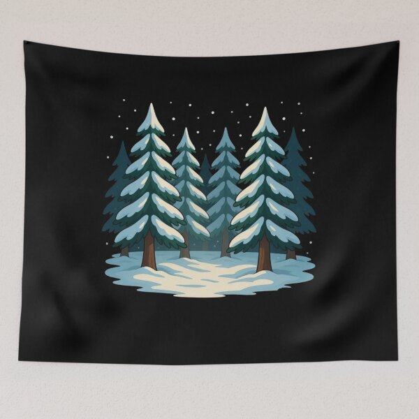 Item preview, Snowy Forest Calm designed and sold by Aetheriswork.