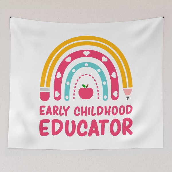 Item preview, Early Childhood Educator Rainbow designed and sold by TashaVector.