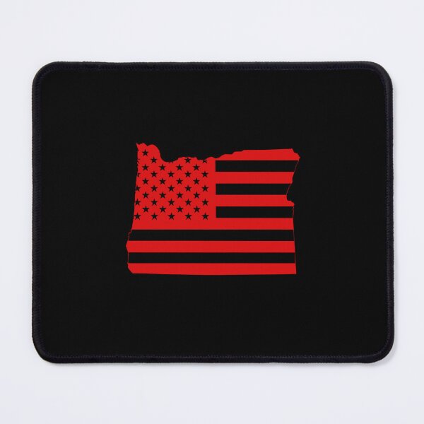 Item preview, Oregon USA Flag Silhouette – Stars and Stripes State Outline designed and sold by Paper Drip.