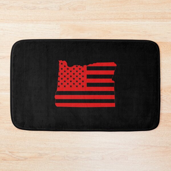 Item preview, Oregon USA Flag Silhouette – Stars and Stripes State Outline designed and sold by Paper Drip.
