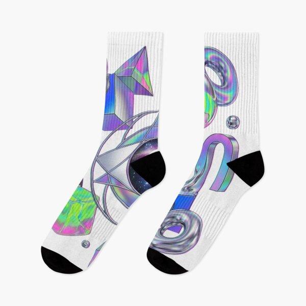 Item preview, Cosmic Eye with Futuristic Geometric Shapes designed and sold by vivi-va.