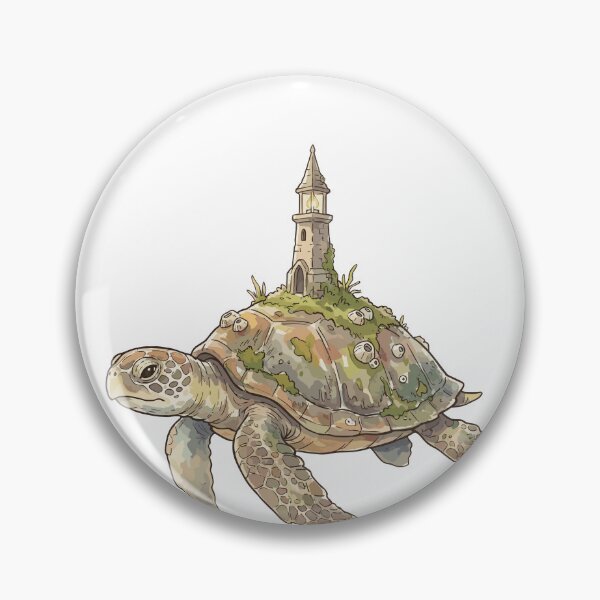 Item preview, Magical Ocean: Sea Turtle's Sunken Spire designed and sold by bapupa.