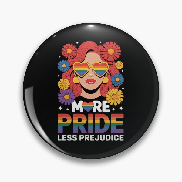 Item preview, More Pride Less Prejudice Pride Month LGBTQ Bisexual Proud designed and sold by VerseFarm.