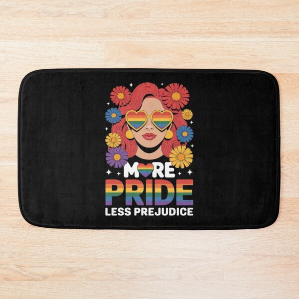 Item preview, More Pride Less Prejudice Pride Month LGBTQ Bisexual Proud designed and sold by VerseFarm.