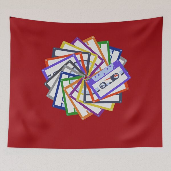 Item preview, MIX TAPE SPIRAL OLD SCHOOL ROTATION designed and sold by FREEKNSTEIN.