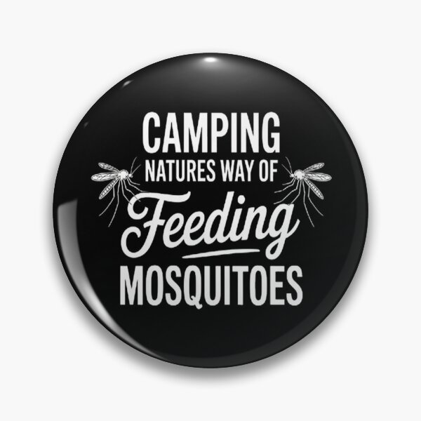 Item preview, Camping Outdoors Mosquitoes Humor designed and sold by CottonCandyPrin.
