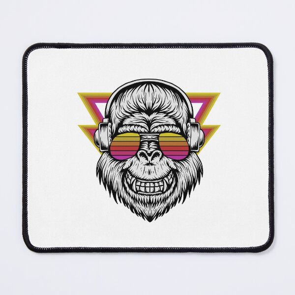 Item preview, Cool Gorilla Vibes – Smiling Gorilla Wearing Sunglasses designed and sold by Fouziaart08.
