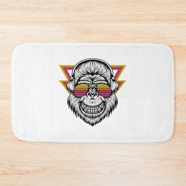 Item preview, Cool Gorilla Vibes – Smiling Gorilla Wearing Sunglasses designed and sold by Fouziaart08.