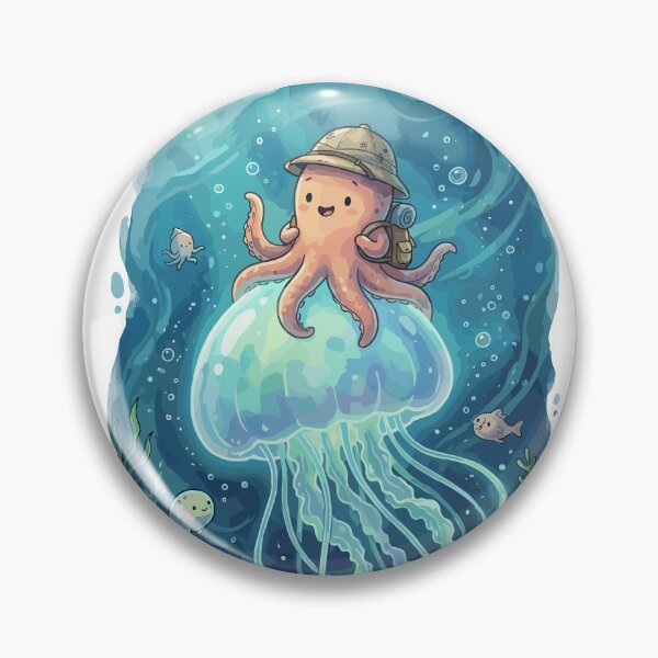 Item preview, Magical Ocean: The Glowing Jellyfish Guide designed and sold by bapupa.