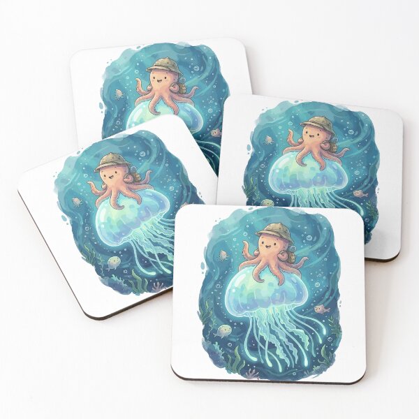 Item preview, Magical Ocean: The Glowing Jellyfish Guide designed and sold by bapupa.