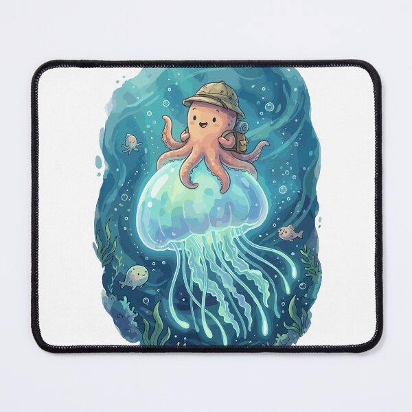 Item preview, Magical Ocean: The Glowing Jellyfish Guide designed and sold by bapupa.