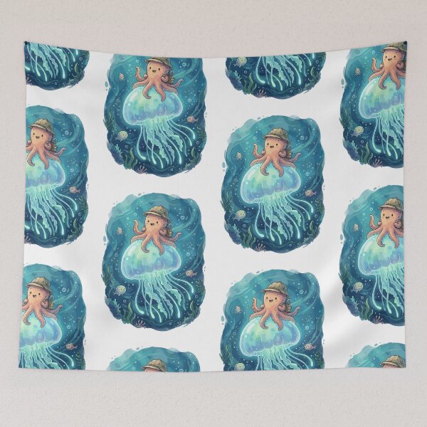 Item preview, Magical Ocean: The Glowing Jellyfish Guide designed and sold by bapupa.