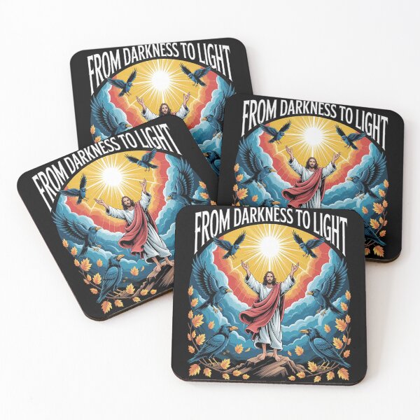 Item preview, Awakening Journey From Darkness To Light Spiritual Inspiration designed and sold by HaiharryCartoon.