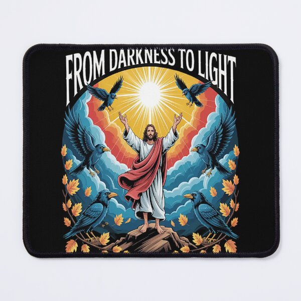 Item preview, Awakening Journey From Darkness To Light Spiritual Inspiration designed and sold by HaiharryCartoon.