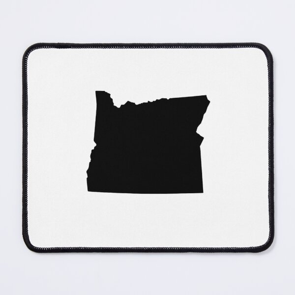 Item preview, oregon Map Silhouette – Minimal Black designed and sold by Paper Drip.