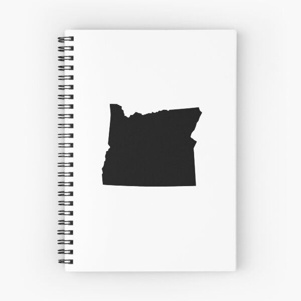 Item preview, oregon Map Silhouette – Minimal Black designed and sold by Paper Drip.