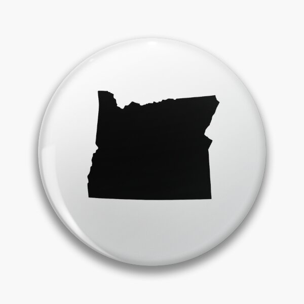 Item preview, oregon Map Silhouette – Minimal Black designed and sold by Paper Drip.