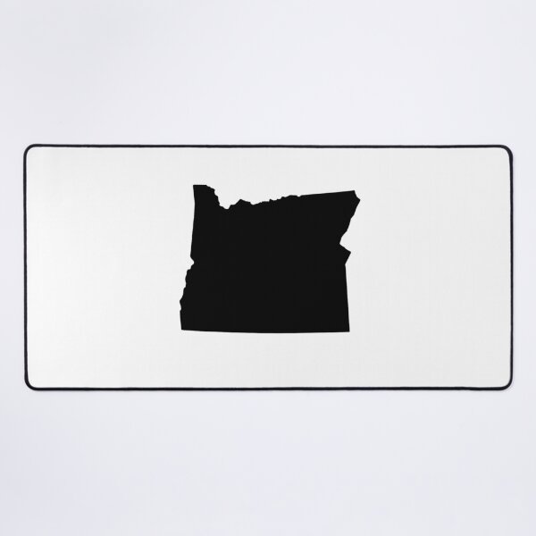 Item preview, oregon Map Silhouette – Minimal Black designed and sold by Paper Drip.