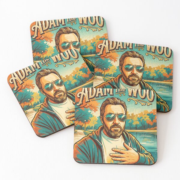 Item preview, Adam The Woo Retro Comic Style Art designed and sold by iwzzuel.