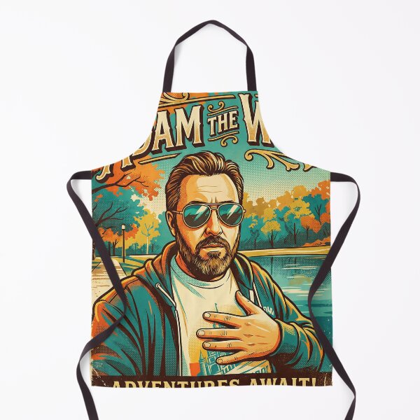 Item preview, Adam The Woo Retro Comic Style Art designed and sold by iwzzuel.