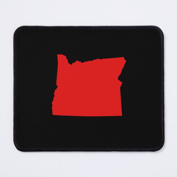 Item preview, oregon Map Silhouette – Minimal Red designed and sold by Paper Drip.