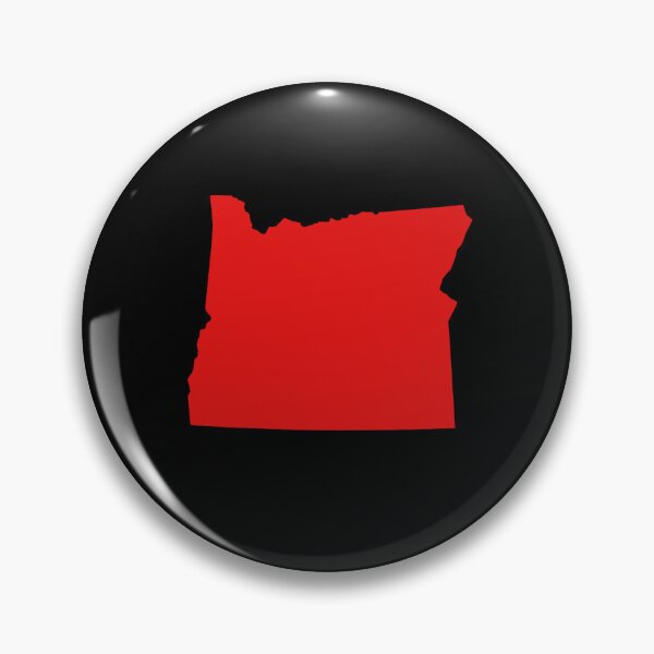 Item preview, oregon Map Silhouette – Minimal Red designed and sold by Paper Drip.