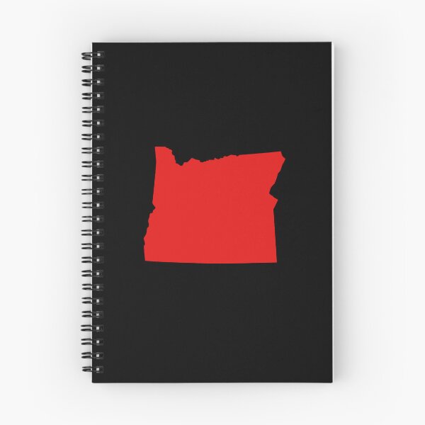 Item preview, oregon Map Silhouette – Minimal Red designed and sold by Paper Drip.