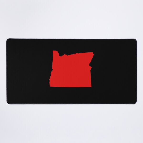 Item preview, oregon Map Silhouette – Minimal Red designed and sold by Paper Drip.