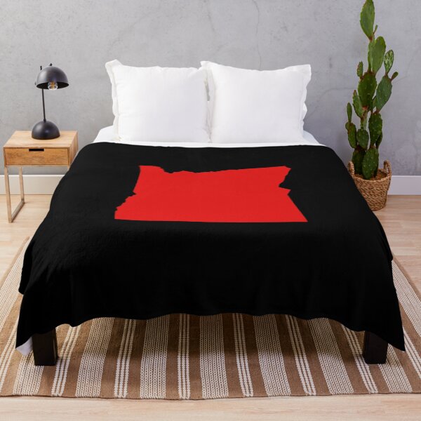 Item preview, oregon Map Silhouette – Minimal Red designed and sold by Paper Drip.
