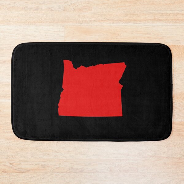 Item preview, oregon Map Silhouette – Minimal Red designed and sold by Paper Drip.
