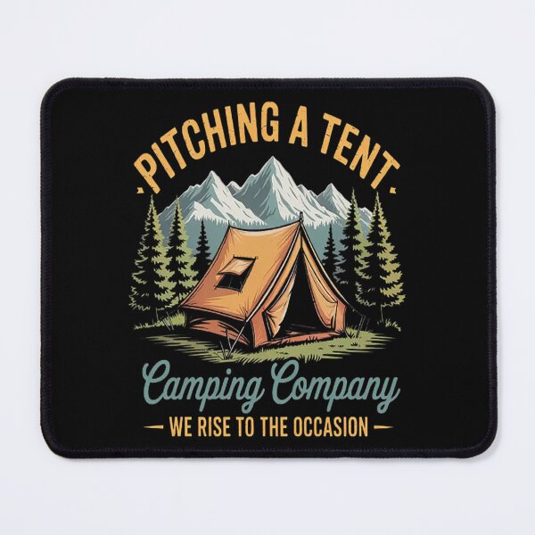 Item preview, Camping Pitching A Tent designed and sold by CottonCandyPrin.