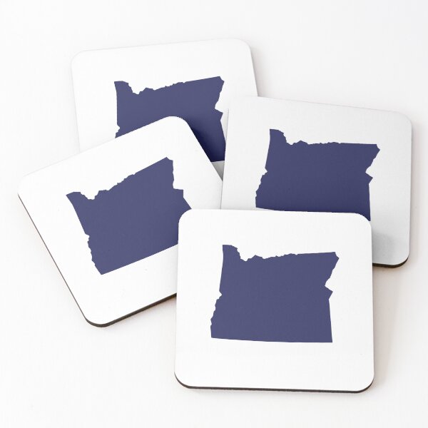 Item preview, oregon Map Silhouette – Minimal Black and White designed and sold by Paper Drip.
