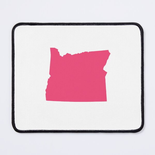 Item preview, oregon Map Silhouette – Minimal Pink designed and sold by Paper Drip.