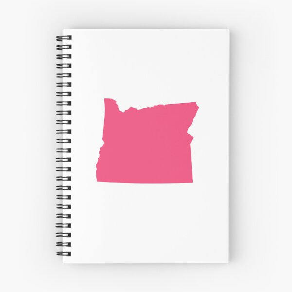 Item preview, oregon Map Silhouette – Minimal Pink designed and sold by Paper Drip.