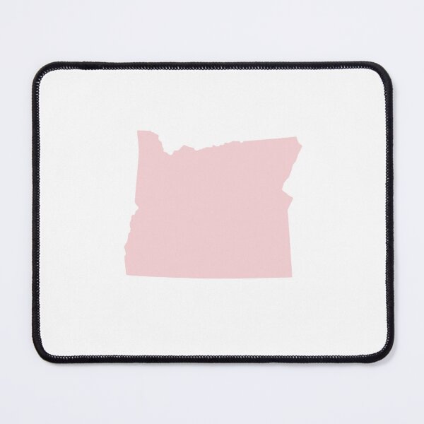 Item preview, oregon Map Silhouette – Minimal Pink designed and sold by Paper Drip.