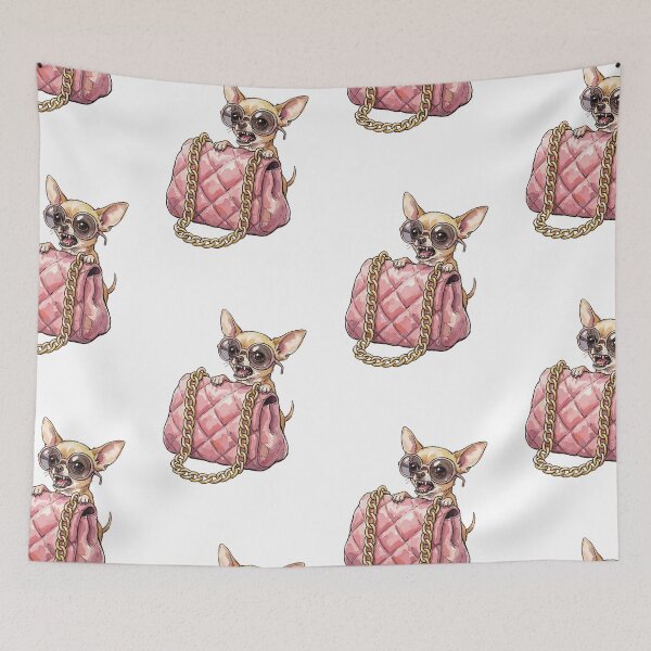 Item preview, Mob Wife Aesthetic: Chihuaha's Chain Clutch designed and sold by bapupa.