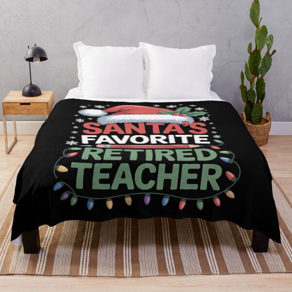 Item preview, Santa Favorite Retired Teacher Christmas Retirement designed and sold by RsFilsingerArt.