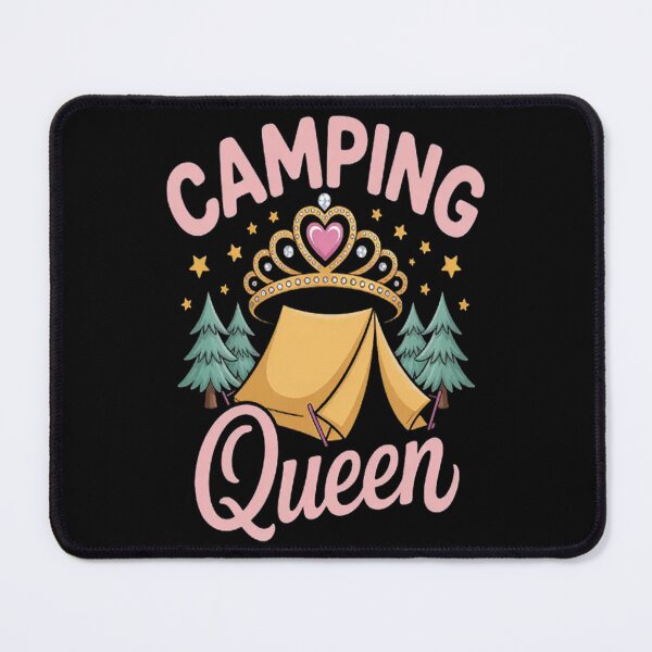 Item preview, Camping Queen Camper Glamping designed and sold by CottonCandyPrin.