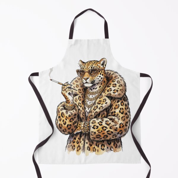 Item preview, Mob Wife Aesthetic: Leopard Print Leopardess designed and sold by bapupa.