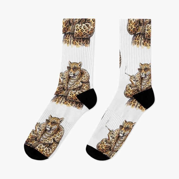 Item preview, Mob Wife Aesthetic: Leopard Print Leopardess designed and sold by bapupa.