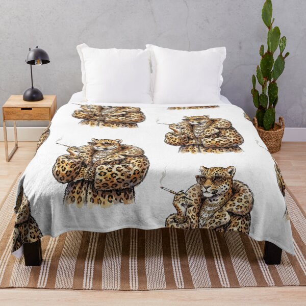 Item preview, Mob Wife Aesthetic: Leopard Print Leopardess designed and sold by bapupa.