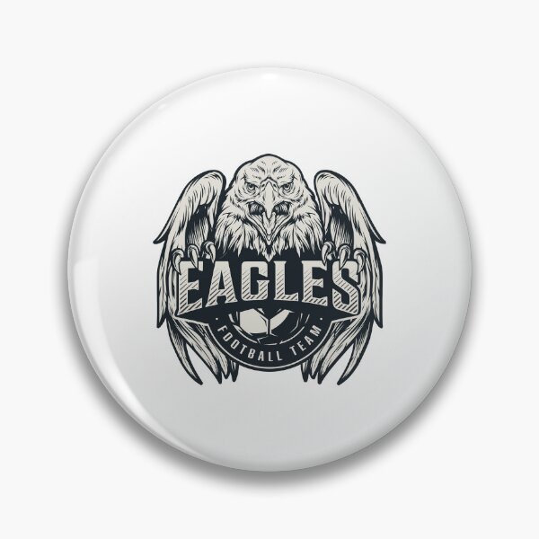 Item preview, Eagle Football Team Spirit – Fierce American Eagle Sports Design Alternate title (shorter designed and sold by Fouziaart08.
