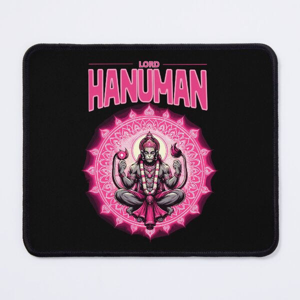Item preview, Yoga merch with psychedelic hindu Indian lord Hanuman version 84ab Speacial design 55 designed and sold by mndesignworx.