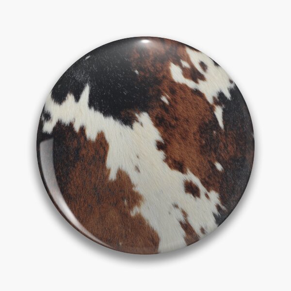 Item preview, Brown Cowhide Pattern Neutral Western Spots designed and sold by trajeado14.