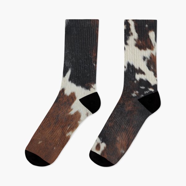 Item preview, Brown Cowhide Pattern Neutral Western Spots designed and sold by trajeado14.