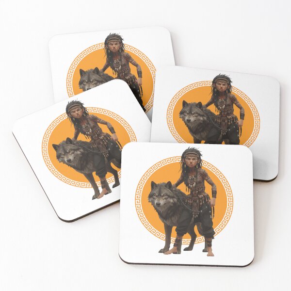 Item preview, Tribal Woman Wolf designed and sold by yosaga boy.
