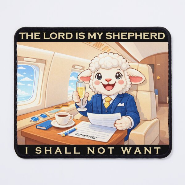 Item preview, THE LORD IS MY SHEPHERD I SHALL NOT WANT 5 (PRIVATE JET) designed and sold by Warih.